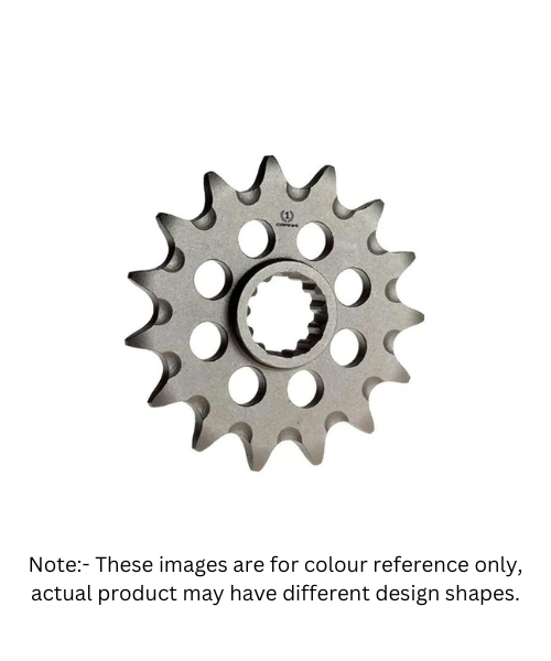 Crank1 Performance Motorcycle Sprocket Kawasaki Ninja 300 (2013 Onwards) Pitch 520 - Chrome - CPF1539.14T