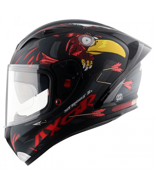 Axor Street Zazu Helmet - Dull Black Red