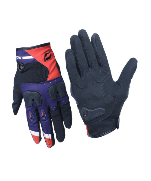 Solace Aura Lite Gloves - Red Blue