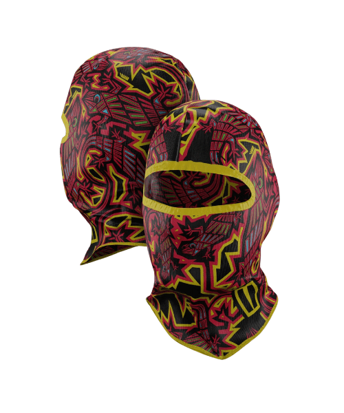 Tiivra Chameleon Balaclava - Red