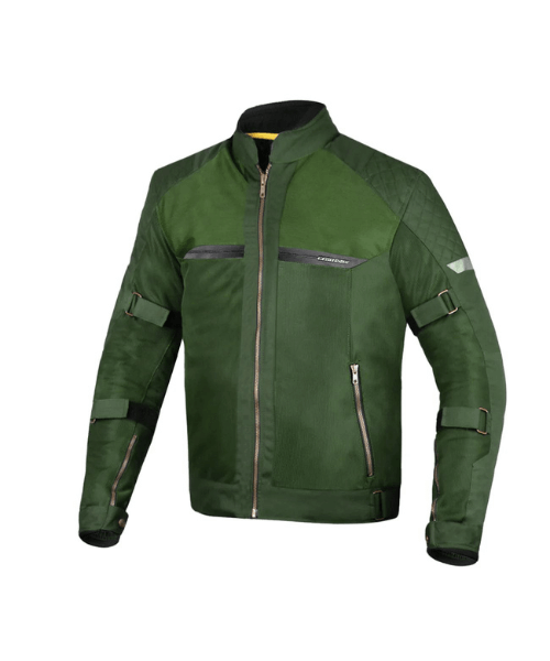 Cramster Flux Riding Jacket - Olive Green