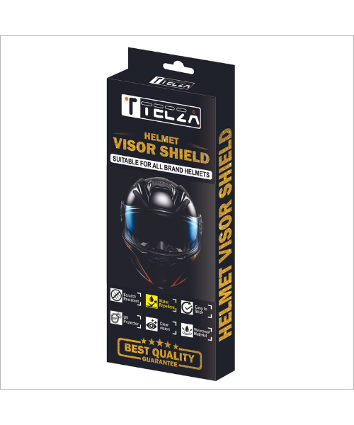 Tecza Auto Care Helmet Visor Shield - 1 Set