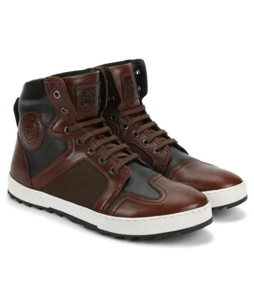 Royal Enfield Sonder Riding Boots - Brown Black