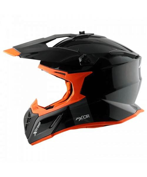 Axor X-Cross Helmet - Black Orange