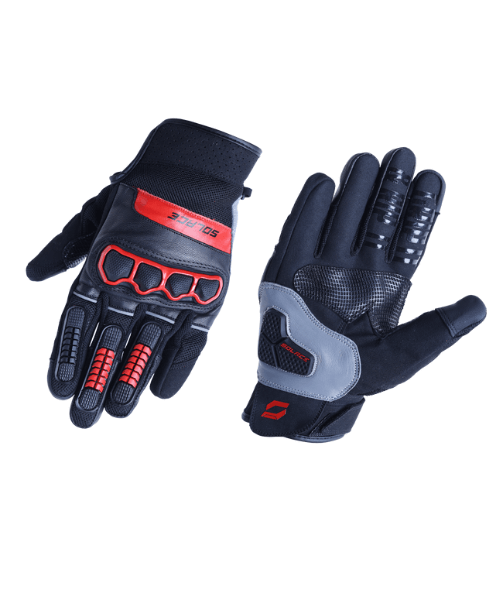 Solace Vento Dualsport Gloves - Coral Red