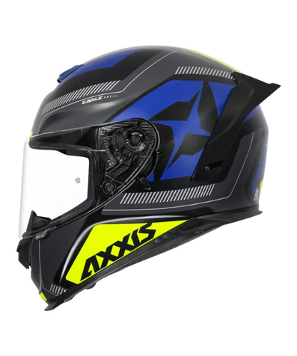 Axxis Eagle SV ILLES Helmet - Matt Fluorescent Yellow