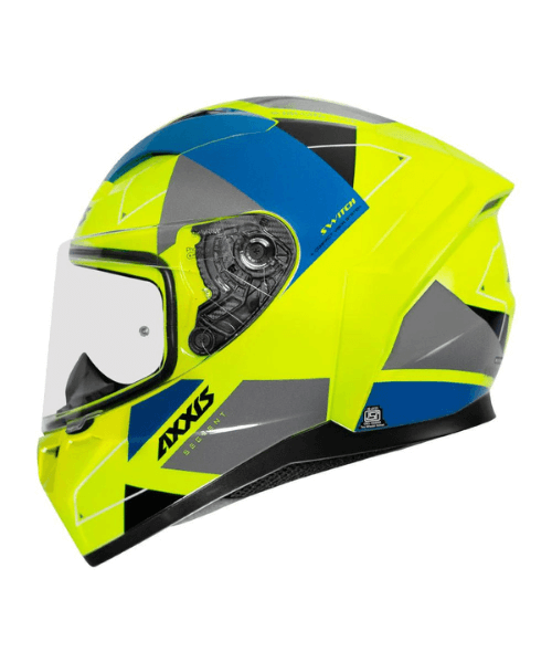 Axxis Segment Switch E3 Helmet - Gloss Fluorescent Yellow
