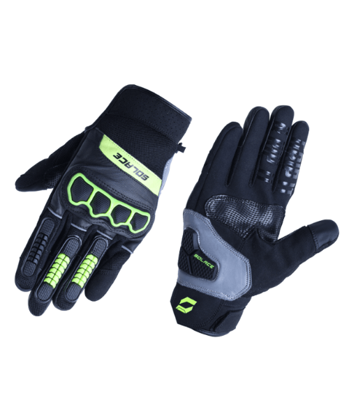 Solace Vento Dualsport Gloves - Neon