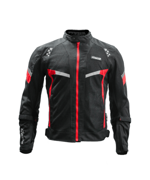 Raida Bolt Motorcycle Riding Jacket - Red