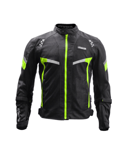 Raida Bolt Motorcycle Riding Jacket - Hi Viz