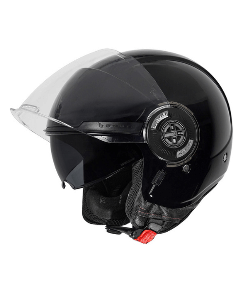 MT Viale Solid Gloss Helmet - Black