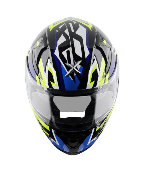 Axor Apex Streak Helmet - Gloss Black Blue