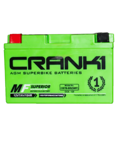 Crank1 Battery - CB7B-BS (SMF)