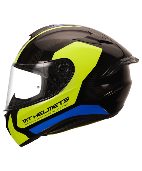 MT Targo Pro Both G7 Gloss Helmet - Blue