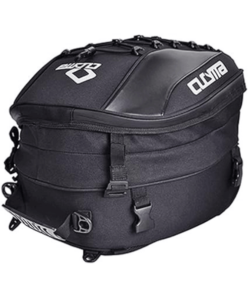 Cucyma Motorcycle Tail Seat Bag - Black