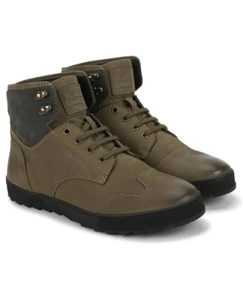 Royal Enfield Maverick Riding Boots - Olive
