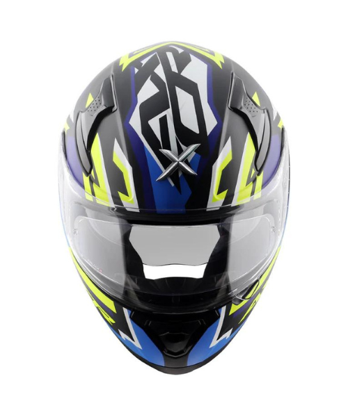 Axor Apex Streak Helmet - Dull Black Blue