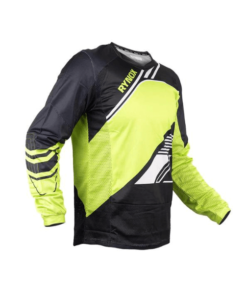 Rynox Frontier Pro Offroad Jersey - Green Black
