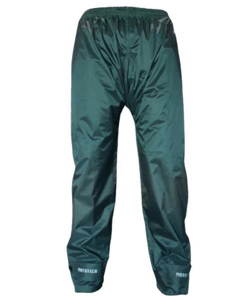 Mototech Hurricane TourPro Rain Overtrousers - Waterproof Pants - Dark Grey