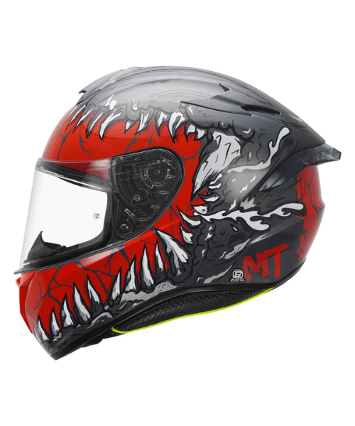 MT Targo Pro Kraken Gloss Helmet - Black