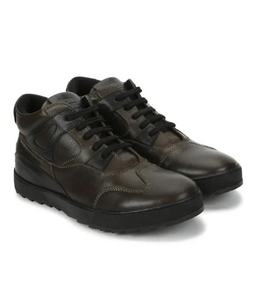 Royal Enfield Ramble Riding Boots - Olive Black