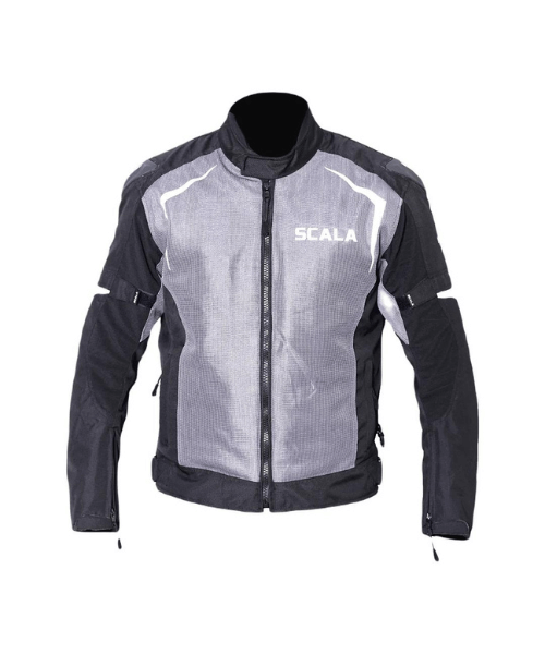 Scala Marvel V2 Riding Jacket - Black Grey