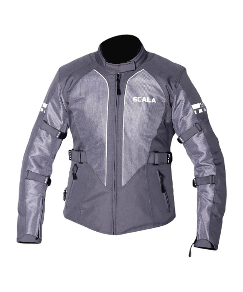 Scala Akira V2 Women Riding Jacket - Grey