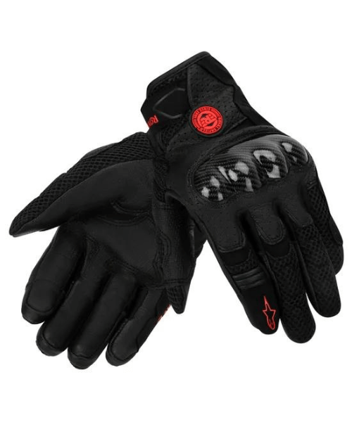 Royal Enfield Smx-1 V2 Air Riding Gloves - Black