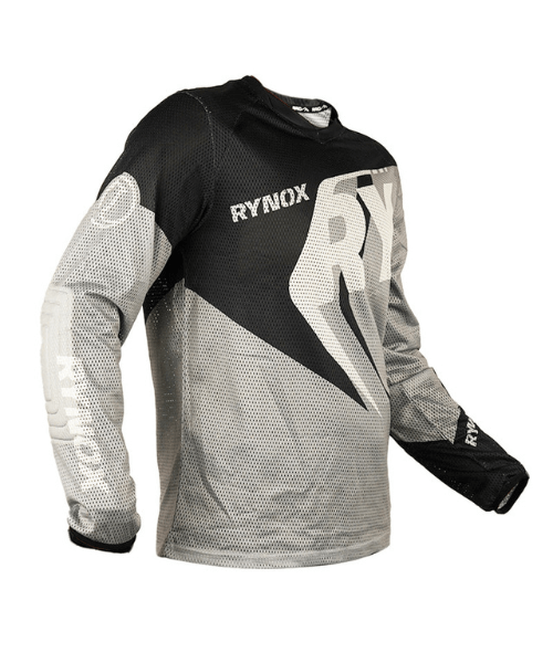 Rynox Switchback Neo Offroad Jersey - Black Grey