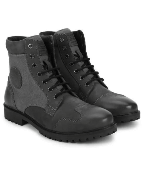 Royal Enfield Junket Riding Boots - Grey