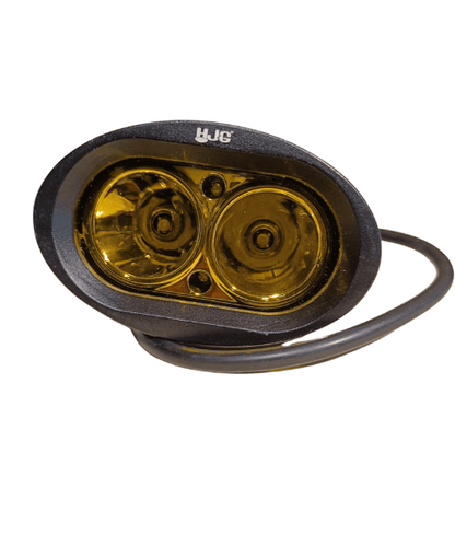 HJG Led 20W Oval Projector Fog Light -Yellow