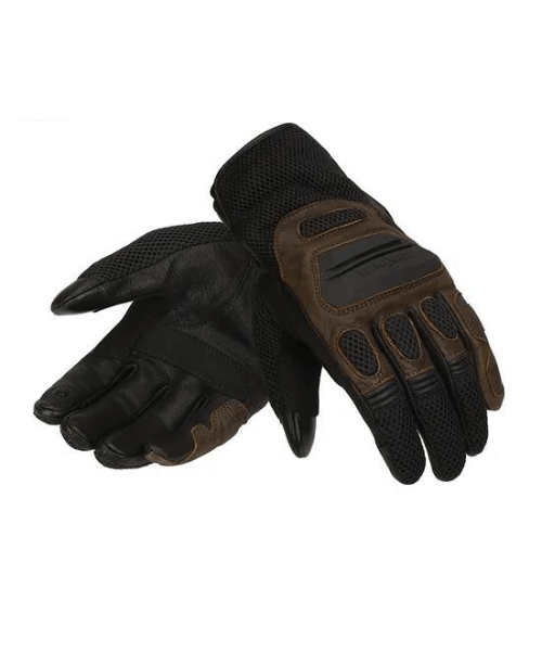 Royal Enfield Cragsman Riding Gloves - Black & Brown