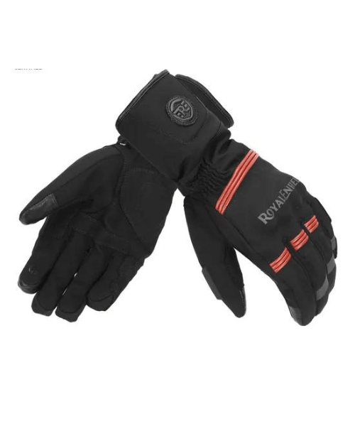 Royal Enfield Blizzard Riding Gloves - Black & Red