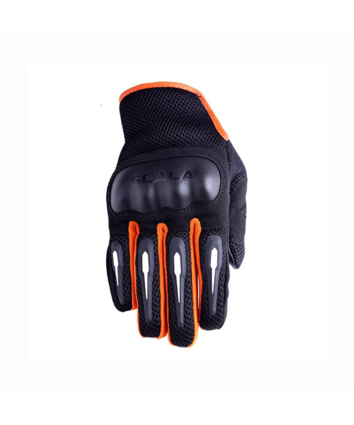 Scala Air Riding Gloves - Black Orange