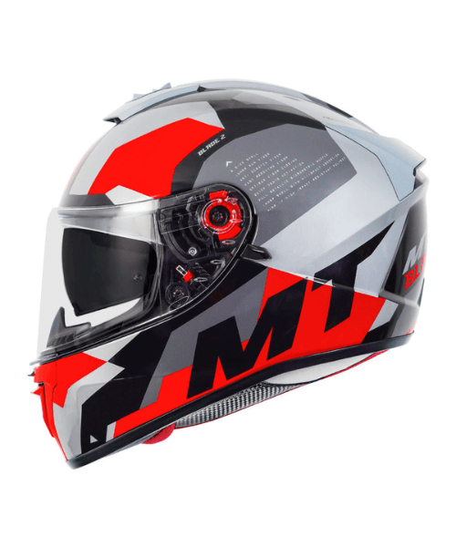 MT Blade 2SV Fade Gloss Helmet - Grey