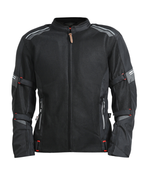 Solace AIR-X V3 Riding Jacket - Black Grey