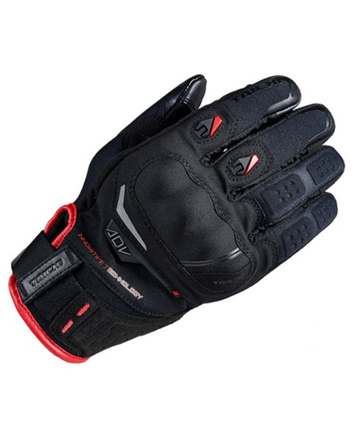 RS Taichi Drymaster Compass Riding Gloves - Black Red