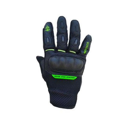 MotoTech Urbane Short Carbon Riding Gloves TEST TEST (Enable hide out stock) - Green / M