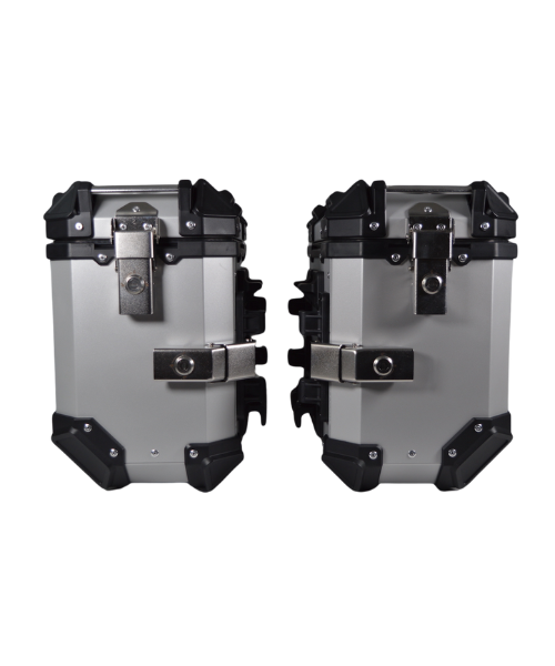 Moto Vanguard MVG 36L Panniers - Silver