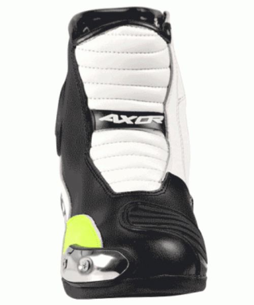 Axor Slicks Motorcycle Riding Boots - Black Neon Green