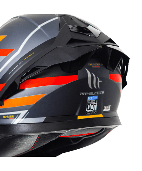 MT Thunder 3 SV Pro Damer Matt Helmet - Black Red