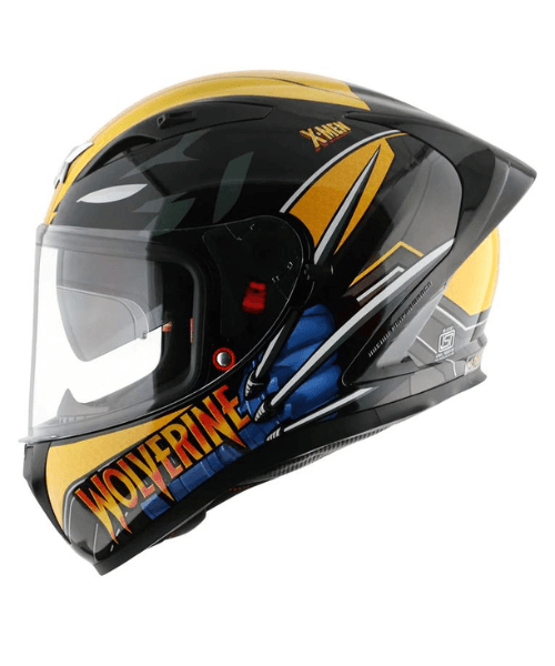 Axor Street Marvel Wolverine Helmet - Black Yellow