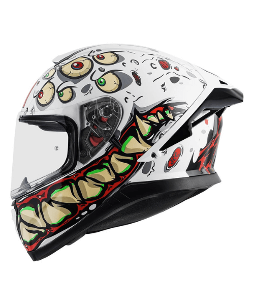 MT Thunder 3 SV Pro Yarn Gloss Helmet - White