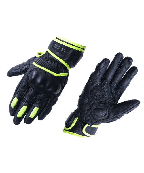 Solace Ramble CE Riding Gloves - Neon