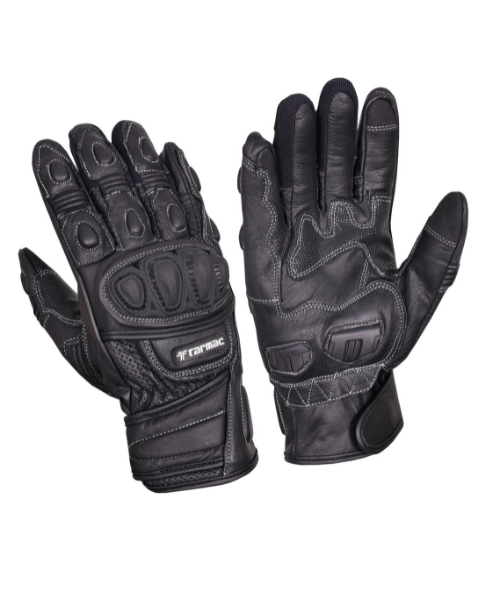 Tarmac Swift Motorcycle Riding Gloves - Black