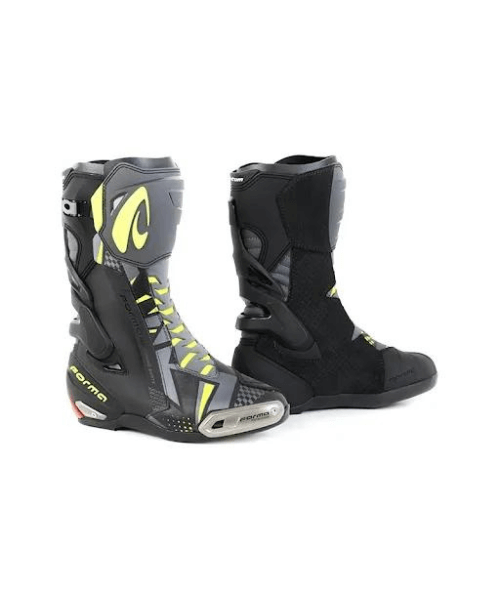 Forma Phantom Riding Boots - Black Grey Fluro