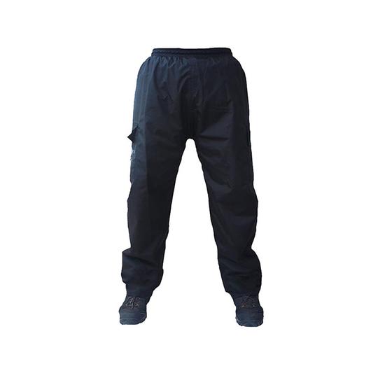 MotoTech Hurricane Rain Overtrousers - Black