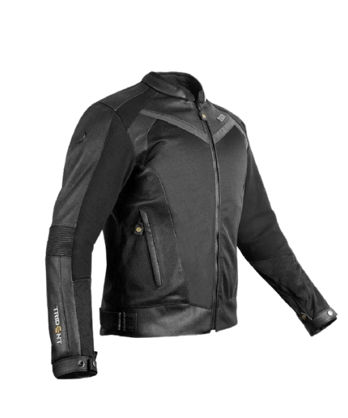 Rynox Trident Jacket-10th Year Anniversary Edition - Black