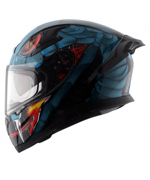 Axor Apex Venomous D/V Helmet - Black Matt Blue