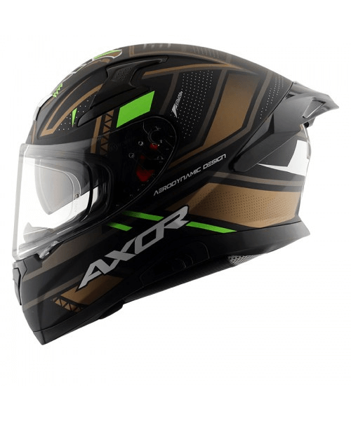 Axor Apex Tiki Black Gold Helmet